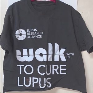 cropped lupus volunteer shirt